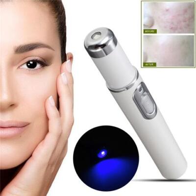 Caneta de terapia com luz azul anti-acne