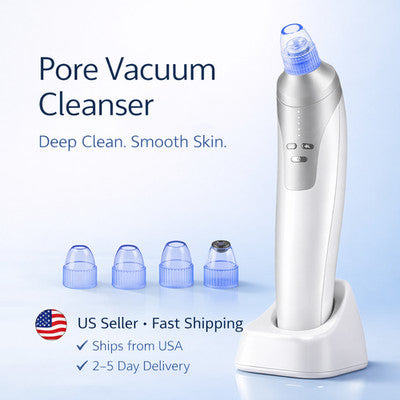 Aspirador facial de cravos e acne